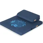Folding square embroidered outdoor meditation cushion custom seat meditation cushion
