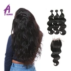 Hair Weaving Wave Unprocessed Natural Body Wave Hair Weaving 100% Unprocessed Natural Remy Virgin Human Hair