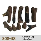 2019 Fire Fuelbeds Logs Electric Fireplace Logs Ceramic Fiber Logs S08-48