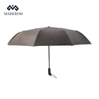 Fully automatic umbrella with blacking costing three fold pocket umbrella cartoon umbrella