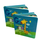 customized soft 5 year baby english activity memory book