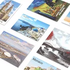 tinplate material tourist souvenir tin fridge magnet