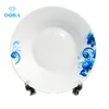 2019 hot selling 9 inch plate soup decal porcelain