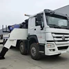 Sinotruck howo 8*4 50tons wrecker truck heavy duty Rotator road wrecker for sale