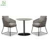 Luxury garden outdoor side table and rattan chair rattan furniture
