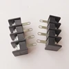 4p 8.25mm American wire gauge Single Row Pin Header u141-4-8.25-04p