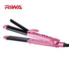 2 in 1 Popular Ceramic Hair curler Fast Straightener Flat Iron