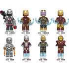 kids Toys Mini action figures markka 8pcs Model Block Set Legoes minifigs building Toy for children