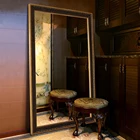 European Luxury Style Floor Standing Dressing Wall Mirror Bedroom Dressing Mirror Designs