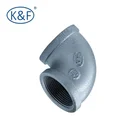 black names pipe fittings elbow 90 malleable forged fitting/ ANSI tube elbow fitting