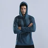 LIEXING wholesale thin breathable hoodie long sleeve t shirt gym plain mens hoodies sweatshirts men long sleeve sports shirt