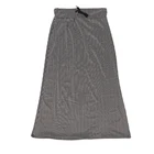 2019 Hot New Products 90% Polyester Black White Stripes Girls Wearing Skirt