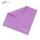 Hot selling microfiber 100%polyester 15*15cm clean lens eye glasses cloth with logo