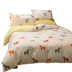 Wholesale bedding sets bed linen home use cotton material bed sheets