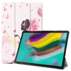 Customized printing protect leather cover for Samsung Tab S5E 10.5 T725 colorful painting case