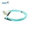 OM3 MTP-LC 50/125 duplex multimode 3mm fiber optic patch cord