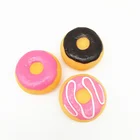 best selling soft plastic Sound simulation donut pet rubber toys