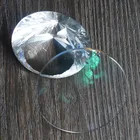 Professional 1.56 hmc 55mm optical lens green coating