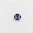 Factory direct 3D enamel pin badge custom with matt nickel plating