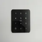 Crystal glass panel for touch light switch
