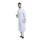 2018 Fashion Casual Short Muslim Men Clothes Abaya Islamic