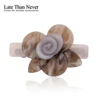 korean japanese acetates flowers hair accessories of hair barrette hair clip for women