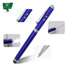 4 in 1free ball pen sample laser touch pen,tablet stylus pen,flashlight stylus pen
