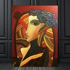 wall art painting abstract canvas painting portrait islamic decorations canvas wall art