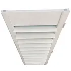 Bathroom Upvc Material Louver Shutter Window