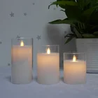 Handmade Glass Candle Led Wholesale Led Glass Jar Candle