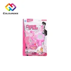 Pretend Role Play Make Up Games Hair Styling Fashion Jewelry Toy to Girl's Birthday Gift