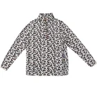 New arrival women leopard sherpa fleece pullover