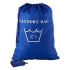 Foldable Hospital Laundry Bag Eco-friendly Customized Wholesale Nylon Drawstring Big Hospital Laundry Bag with Logo
