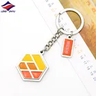 Longzhiyu12years manufacturer custom gearbox keychain gold bar keychain movie key chain made in china