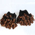 Highknight funmi malaysian double drawn weave human hair organic
