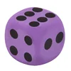 custom purple specialty large foam dice for games,custom dice home party games plastic toys,oem plastic elf figures for hobby