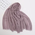 Wholesale Turkish Shining Gold And Silver Wire Scarves Hijab Muslim Women Organic Cotton Scarves