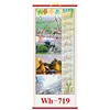 2020 newest design lovely rat cane wall scroll calendar,paper hanging calendar