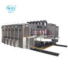 Corrugated cardboard roll to roll printing die cuttin carton box sample cutting machine