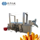 Automatic Continuous Pork Rinds Deep Frying Machine Fryer