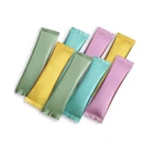 various color food grade instant coffee sachet packing packet bag