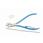 High Quality Cuticle Remover Tools Rubber Handle Cuticle Nipper sharpening