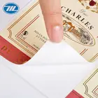 Custom water wine high quality paper printing bottle private label
