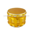2019 Unique new design Large Spice Herb Grinder Four Piece with Pollen Catcher