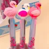 3 Colors Refills Cute And Lovely Ballpoint Pen 3 In 1 Flamingo Pen