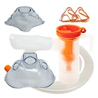 Factory OEM Medical Disposable Spacer Inhaler Oxygen / Nebulizer Kit KNZ36/ Set With Mask
