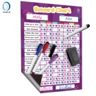 8.7-1A2 Dry erase magnetic kids chores kids educational charts good habit chart for fridge