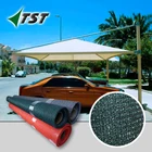 High quality Outdoor Customized 280~350g 100%virgin HDPE car parking sun shade/carport
