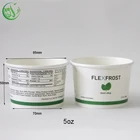 2019 new product 5oz 170ml biodegradable ice cream carton cup