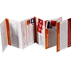Brochure printing products instructions book folded leaflet